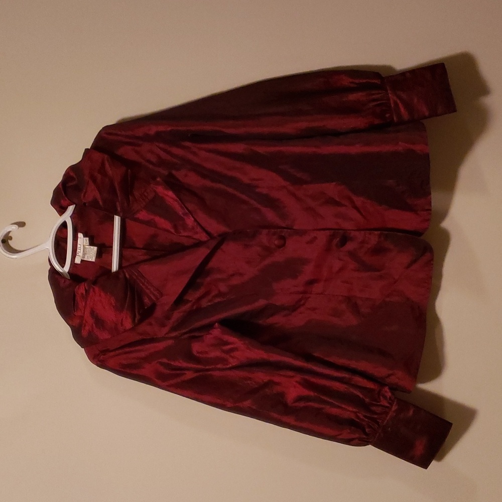 Burgundy Puli Top US Size 10
